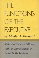 《经理人员的职能》(The Functions of the Executive)