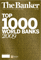 2009年《银行家》全球1000家大银行排名(The Banker Top 1000 World banks 2009)