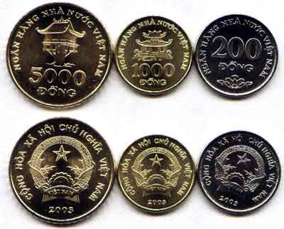 越南盾新铸币