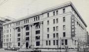 Nippon Kangyo Bank headoffice in Tokyo in 1950s