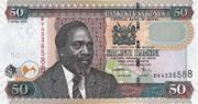 肯尼亚先令2006年版面值50 Shillings——正面