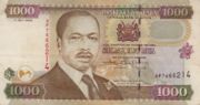 肯尼亚先令2002年版面值1000 Shillings——正面
