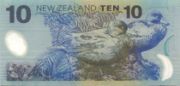 新西兰元2002年版10面值——反面