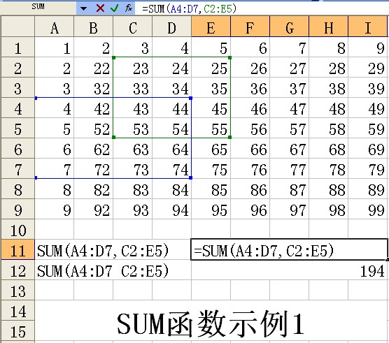 Image:SUM函数示例图1.jpg