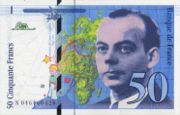 法国法郎1996年版50法郎——正面