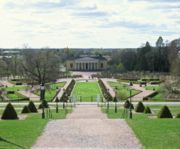 The Botanical Garden; view from the Castle. Foto: Marcus Gunnarsson