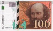 法国法郎1997年版100法郎——正面