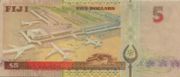 斐济元1995年版5 Dollars面值——反面