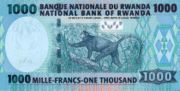 卢旺达法郎2004年版面值1000 Francs——反面