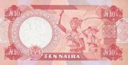 尼日利亚奈拉2005年版面值10 Naira——反面