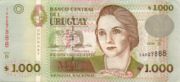 乌拉圭新比索2006年版1000面值——正面