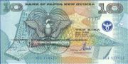 巴布亚新几内亚基那1999年版面值10Kina——正面