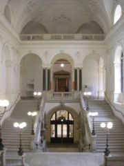 奥地利维也纳大学校内阶梯
