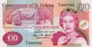 圣赫勒拿群岛磅2004年版面值10Pounds——正面