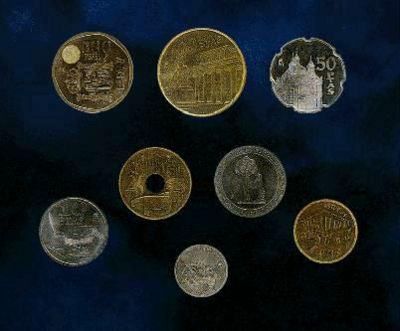 西班牙比塞塔铸币