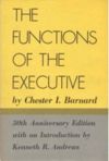 《经理人员的职能》(The Functions of the Executive)