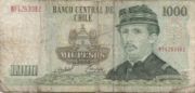 智利比索2004年版面值1,000 Pesos——正面