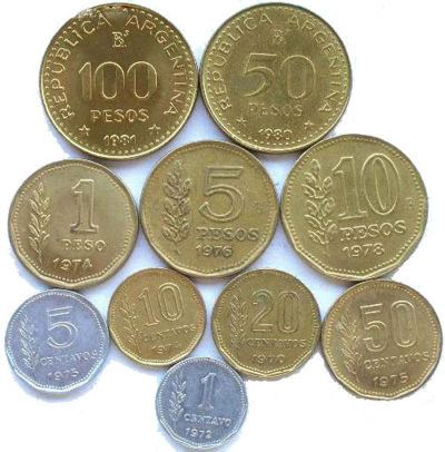 阿根廷比索铸币