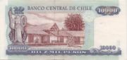 智利比索2006年新版面值10,000 Pesos——反面