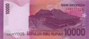 印尼卢比2005年新版10,000面值——反面
