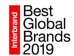 2019年Interbrand全球最佳品牌100强