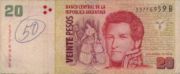 阿根廷比索2002年版10 Pesos面值——正面