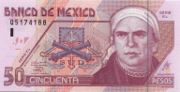 墨西哥比索2003年版50面值——正面