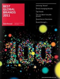 2011年Interbrand全球最佳品牌100强排行榜