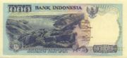 印尼卢比1992年版1,000面值——正面