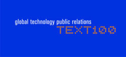 科闻100公共关系公司(Text 100 Public Relations)LOGO标志