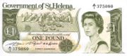 圣赫勒拿群岛磅1982年版面值1Pound——正面