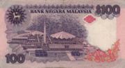 马来西亚林吉特1995年版100面值——反面