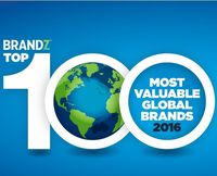 2016年BRANDZ全球最具价值品牌百强排行榜