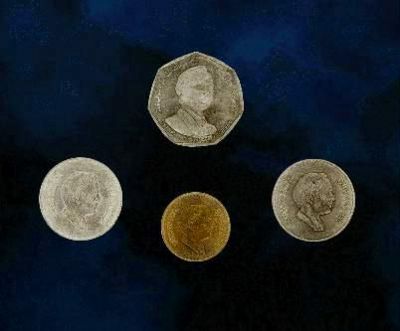 约旦第纳尔铸币
