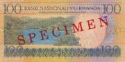 卢旺达法郎2003年版面值100 Francs——反面