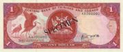 特立尼达多巴哥元1985年版1 Dollar面值——正面