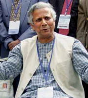 “穷人银行家”穆罕默德·尤努斯(Muhammad Yunus)