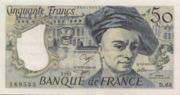 法国法郎1991年版50法郎——正面
