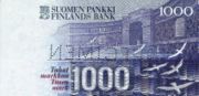 芬兰货币1000马克——反面