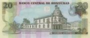 洪都拉斯伦皮拉2004年版20 Lempiras面值——反面